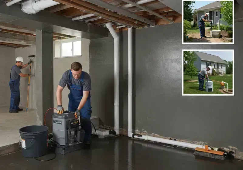 Basement Waterproofing and Flood Prevention process in Willowbrook, NY